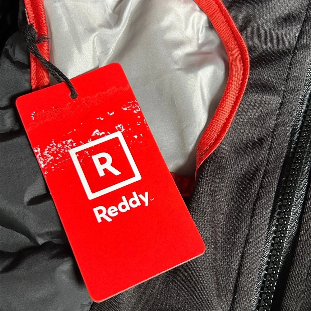 New Reddy quilted puffer dog jacket M
